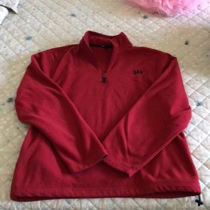 Gap fleece quarter zip. Size large